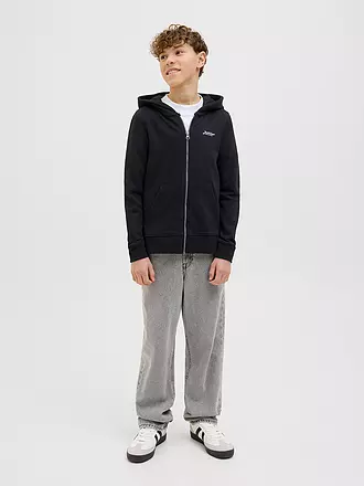 JACK & JONES | Felpa da ragazzo JJBEAU | schwarz